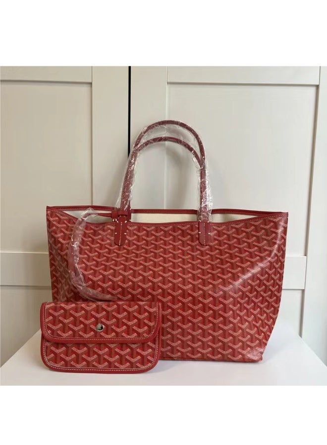 Goya Handbag - Double-sided elegant design, with small pockets inside, tote bag with large capacity and single shoulder strap It is an excellent gift for fashionable women - Image 2