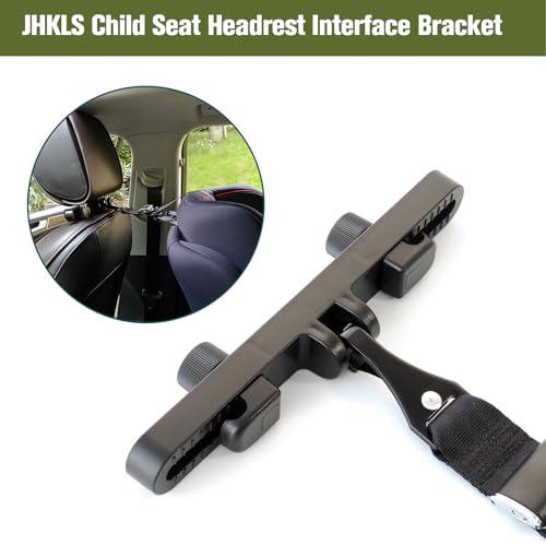 JHKLS حامل رأس السيارة العالمي JHKLS مع قفل ISOFIX، مجموعة تثبيت مقعد الأطفال - Image 2