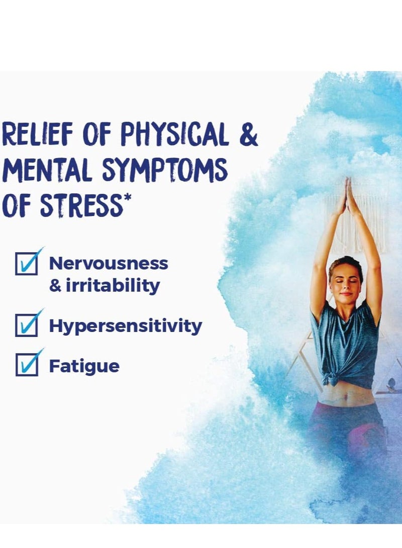 Boiron Stress Calm to relieve stress, anxiety, nervousness, irritation and fatigue, 60 pieces - Image 2