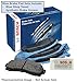 BOSCH BE1188 Blue Ceramic Disc Brake Pad Set Compatible With Select Suzuki Grand Vitara FRONT - Image 3
