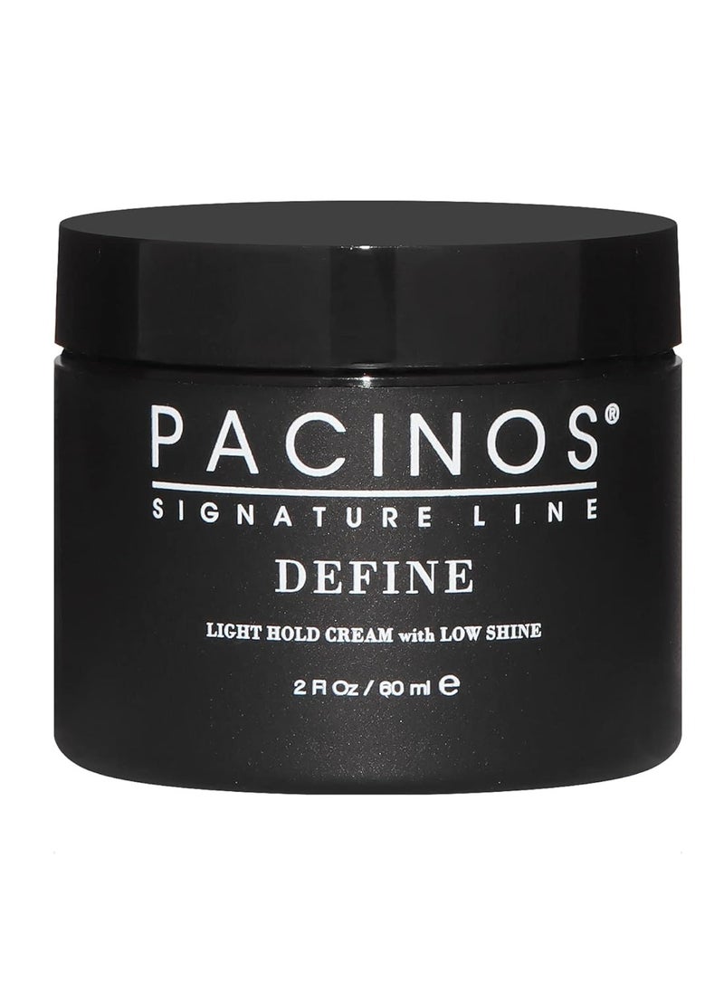 Pacinos Pacinos Define Signature Light Hold Hair Cream - Firm Hold Water Soluble Styling Cream 2 oz  - Image 1