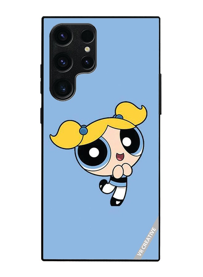 Protective Case Cover For Samsung Galaxy S25 Ultra Bubbles Powerpuff Girls Design Multicolour