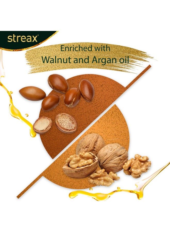 Streax Cream Hair Colour For Women & Men ; Burgundy ; Enriched With Walnut & Argan Oil ; Instant Shine & Smoothness ; Long Lasting Hair Colour ; Soft & Silky Touch ; Pack Of 3 60 Ml - Image 3