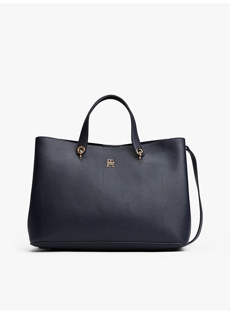 TOMMY HILFIGER TH Emblem Satchel - Image 1