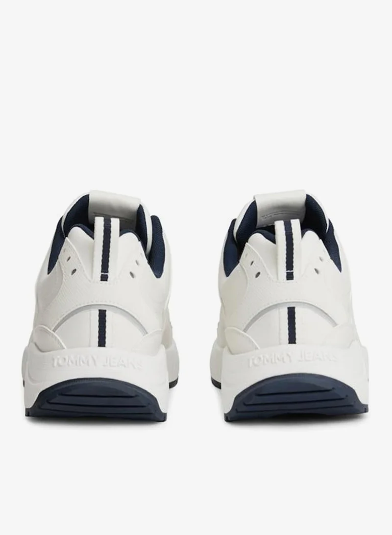TOMMY JEANS White Casual Low Top Sneakers for Men | Best Price UAE