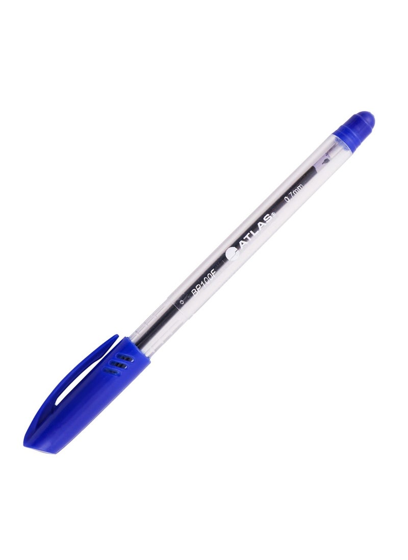 ATLAS 10-Piece Ballpoint Pen 0.7mm Tip Blue Ink  - Image 2