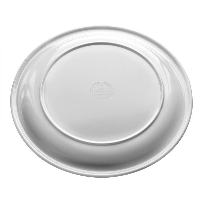 Superware طقم أطباق بوفيه سوبر وير من الميلامين النقي الزخرفي 125 6 قطع خالية من البقع بتشطيب لامع - Image 5