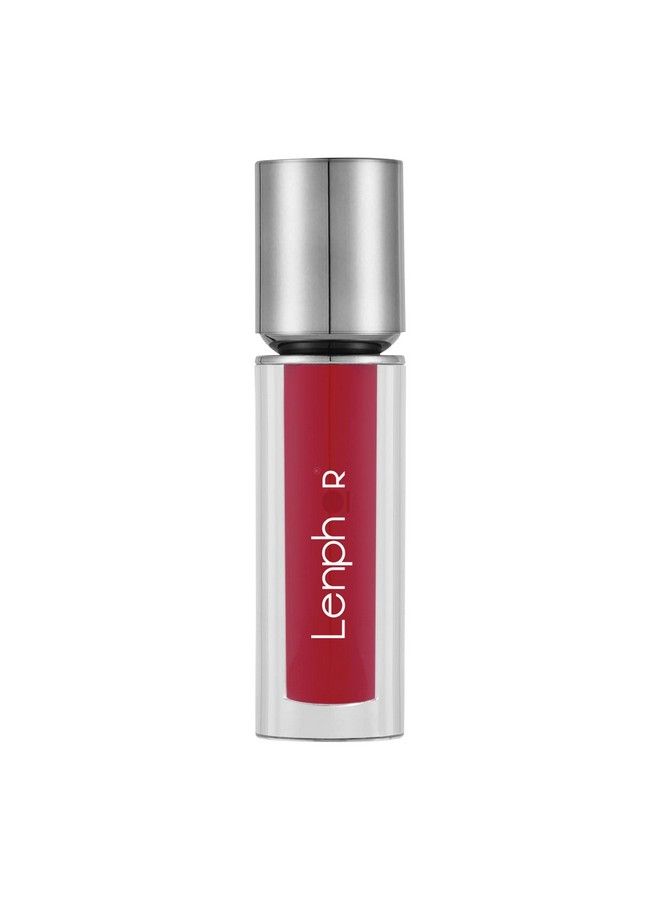 Lenphor Colour Me Up Liquid Lipstick Is Infused With Vitamin A And E Super Pigmented Transferproof Smudgeresistant Matte Look Wine 052Ml - Image 1