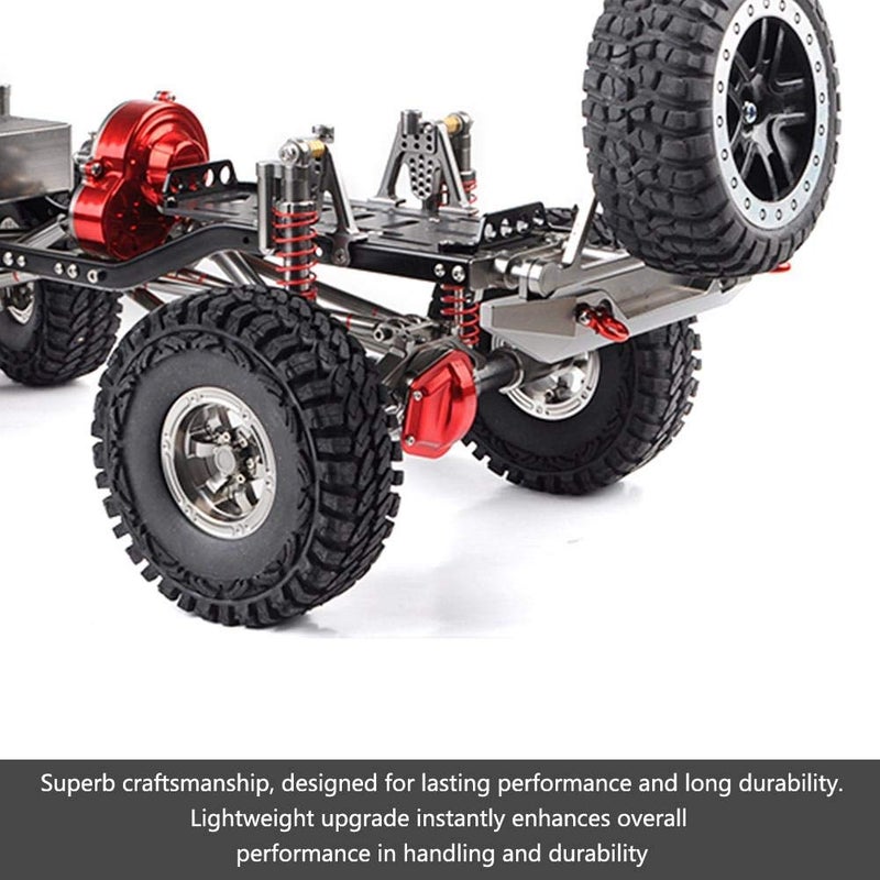 Dilwe RC Car Front Bumper  Aluminium Alloy Front Bumper for Axial SCX10 1/10 Remote Control Crawler Car Accessory Parts - Image 4