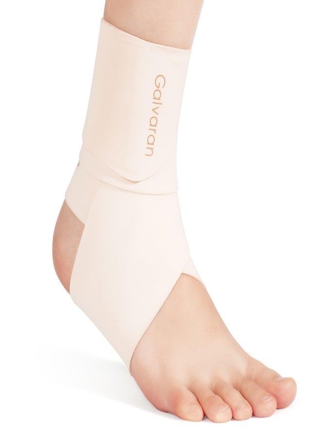 Galvaran Ankle Brace for Men & Women,Ultra Thin Adjustable Compression Ankle Wrap，Ankle Support for Plantar Fasciitis, Sprained Foot, Tendinitis, Swelling, Minor Sprains, Sports, One Size - Image 1