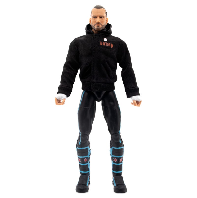 Aew All Elite Wrestling AEW Unmatched Series 4 CM Punk - 6-Inch CM Punk Figure with Accessories - Image 3