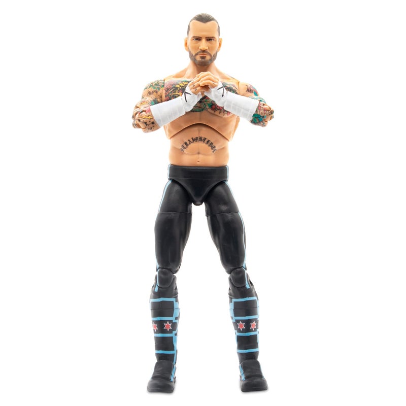 Aew All Elite Wrestling AEW Unmatched Series 4 CM Punk - 6-Inch CM Punk Figure with Accessories - Image 1