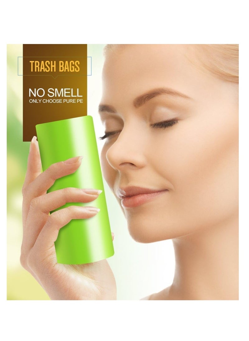 ECVV Garbage Bag 5 Gallons 45x50cm (10 Rolls, 250 Bags) Bio-Degradable Plastic Disposal Garbage Bag Small, Bin Liners for Home, Kitchen & Offices, Mix Color - Image 2