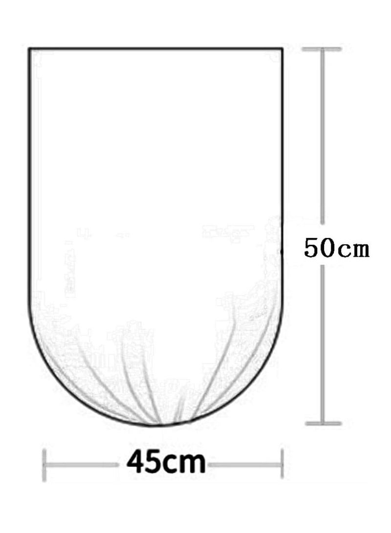 ECVV Garbage Bag 5 Gallons 45x50cm (10 Rolls, 250 Bags) Bio-Degradable Plastic Disposal Garbage Bag Small, Bin Liners for Home, Kitchen & Offices, Mix Color - Image 3