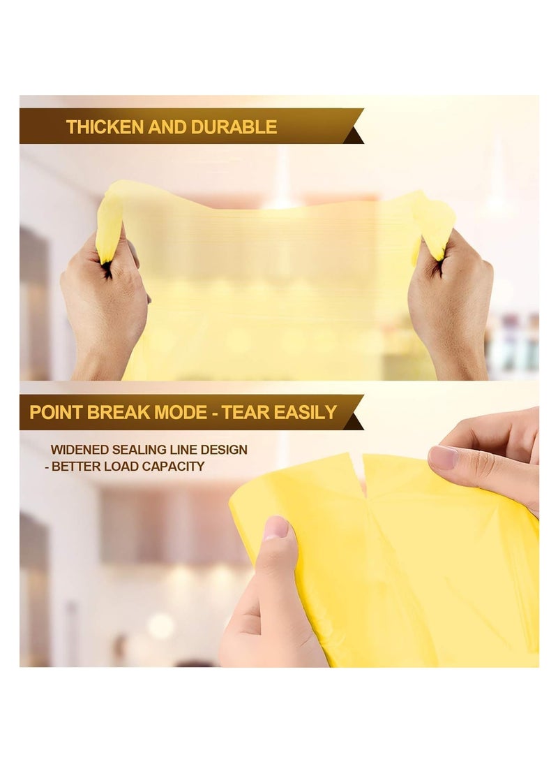 ECVV Garbage Bag 5 Gallons 45x50cm (10 Rolls, 250 Bags) Bio-Degradable Plastic Disposal Garbage Bag Small, Bin Liners for Home, Kitchen & Offices, Mix Color - Image 4