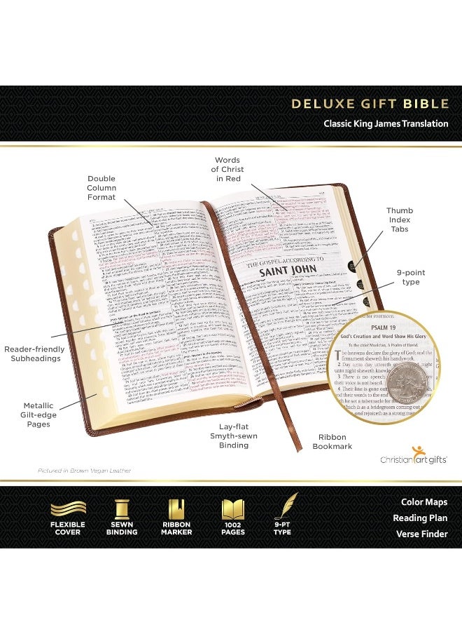 KJV Gift Edition Bible Pink  - Image 3