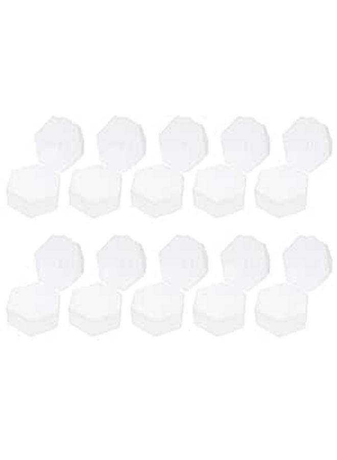 10pcs Transparent Pp Portable Pacifier Holder Case Dustproof Organizer for Travel Daily Use
