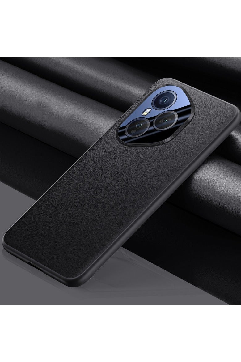 عام غطاء متوافق مع هونر 400 برو - مزيج جلد PU والبلاستيك الصلب، تصميم جلد خاص، مقاوم لبصمات الأصابع والخدوش. - Image 1