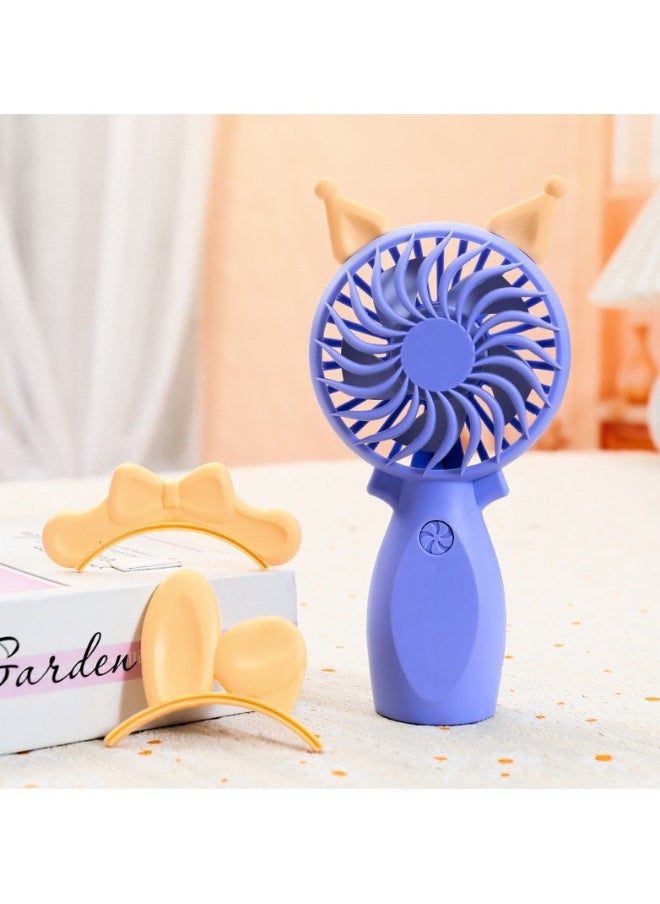 Generic Handheld USB Rechargeable Small Fan  - Image 1