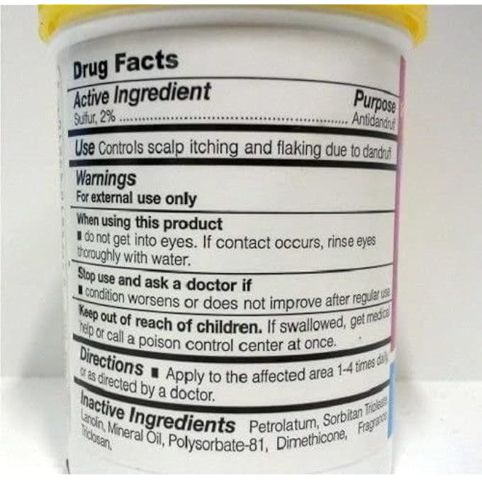 Sulfur 8 KID'S MEDICATED ANTI-DANDRUFF HAIR AND SCALP CONDITIONER, 4 OUNCE - Image 2