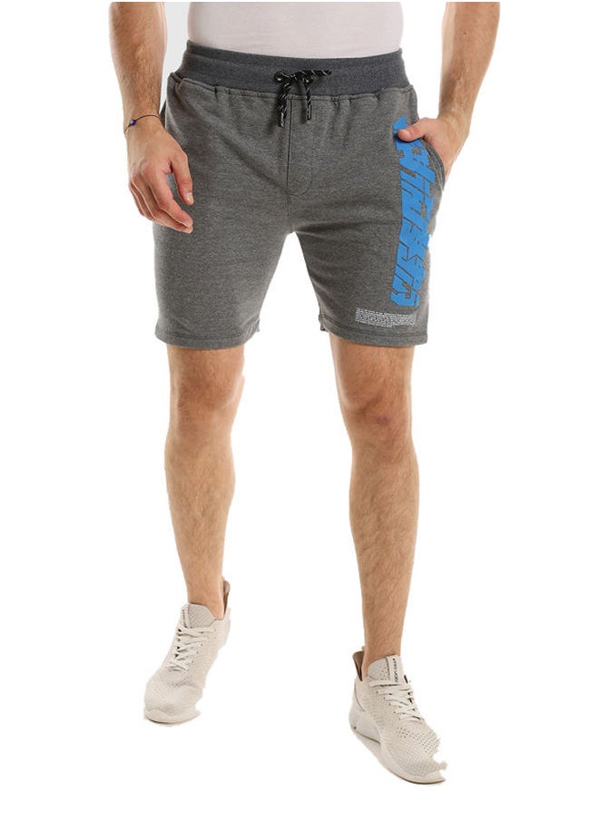 WHITE RABBIT White Rabbit Wide Waist Printed Summer Cotton Short  - Image 1