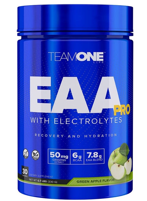 EAA Pro With Electrolytes Recovery and Hydration Green Apple Flavour 30 Servings