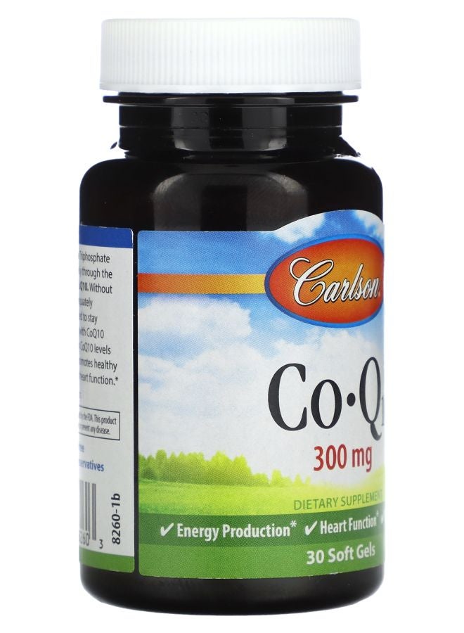 Carlson Co-Q10 30 Soft Gels - Image 2