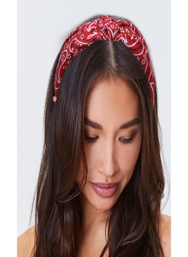Ondder 6 Pack Bandana Headbands for Women Top Knot Headband Cute Head Bands for Women's Hair Turban Headband with Knot Hair Accessories for Women Girls - Image 3
