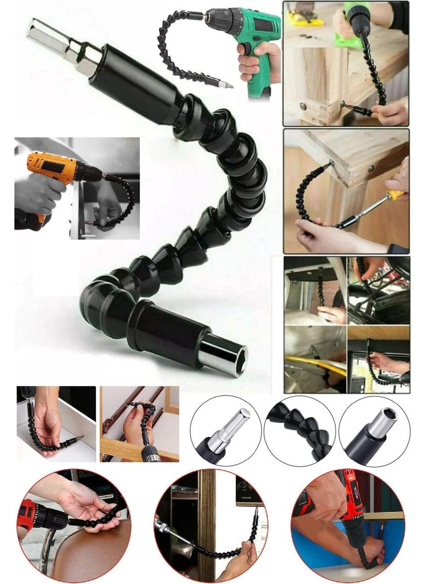 Biterse Flexible Flexible Spiral Screwdriver Drill Bit 
