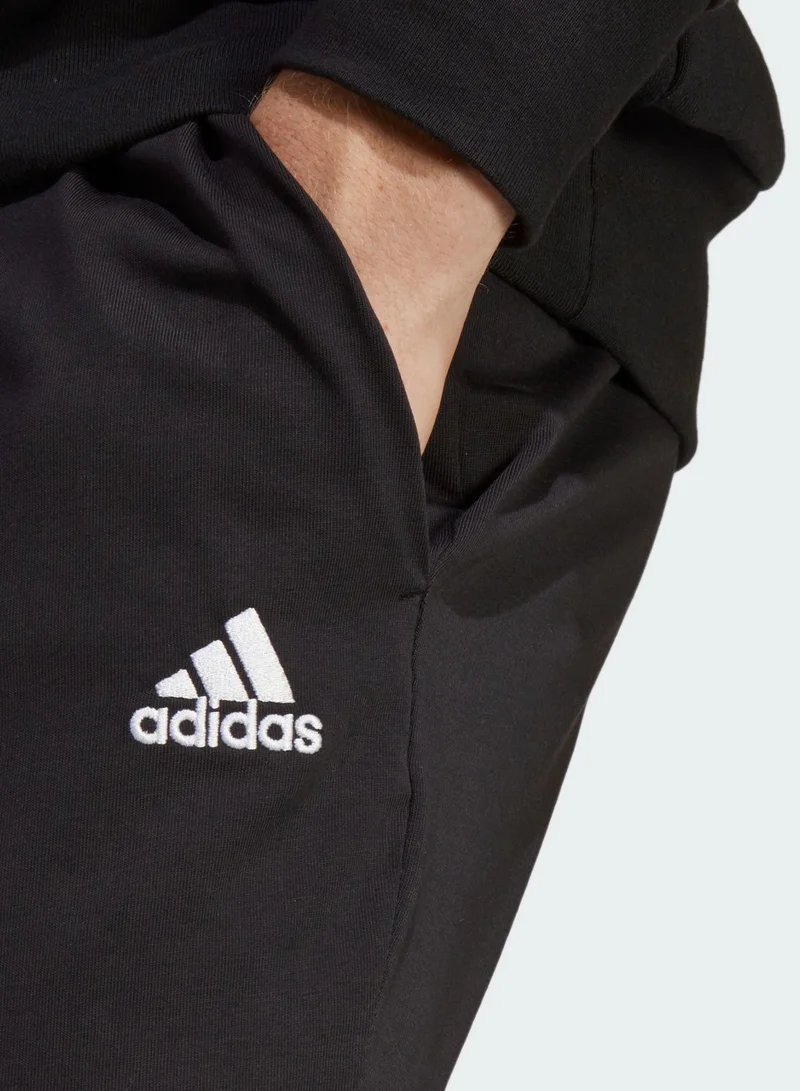 Adidas Small Logo Single Jersey Tapered Open Pants