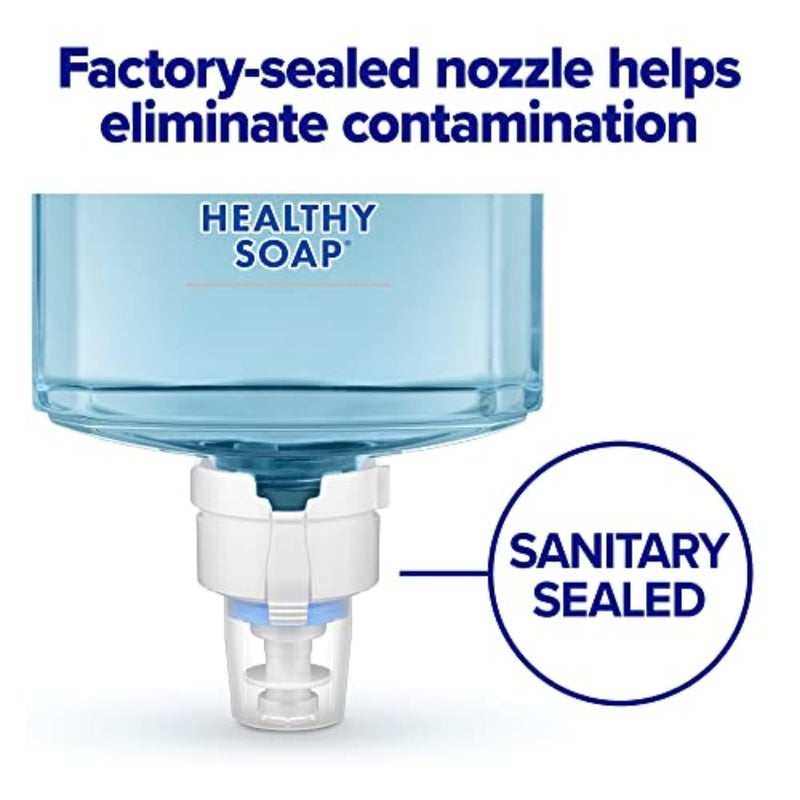 PURELL Brand HEALTHY SOAP Gentle and Free Foam, Fragrance Free, 1200 mL Refill for PURELL ES8 Automatic Soap Dispenser (Pack of 2) - 7772-02 - Manufactured by GOJO, Inc. - Image 4