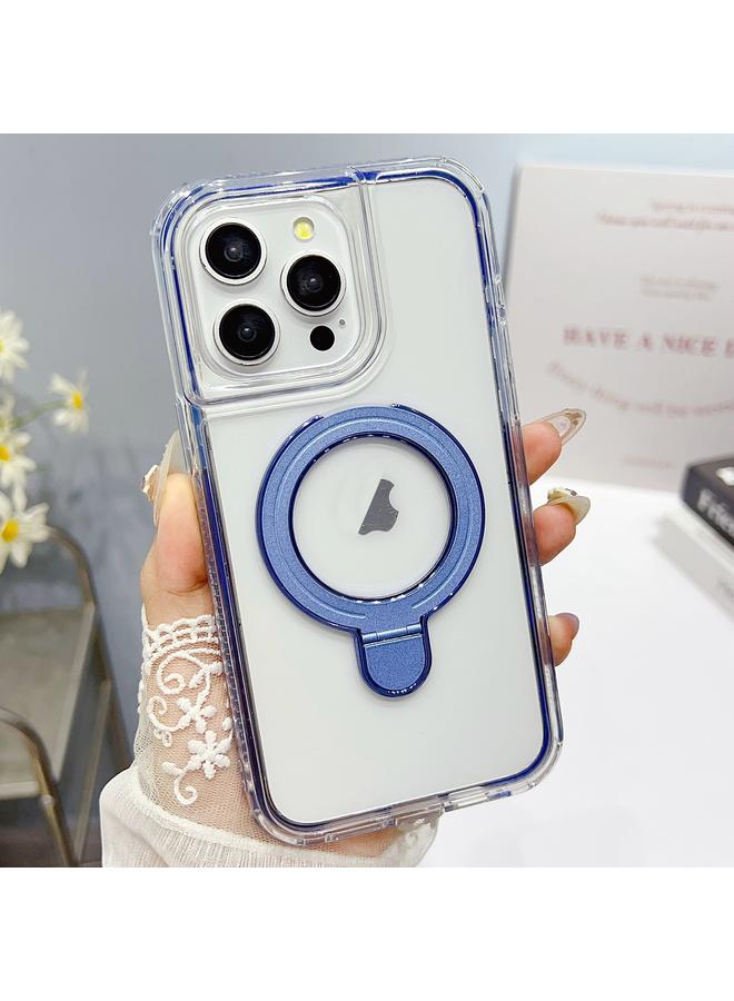 S-TOP Case For iPhone 15 Pro Max Translucent 3 in 1 Holder MagSafe Phone Case - Image 1