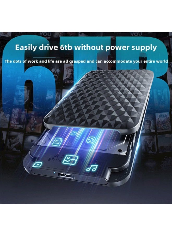 ماركة غير محددة ORICO ORICO صندوق القرص الصلب المحمول 2.5 بوصة USB Notebook ميكانيكي Sata الحالة الصلبة الخارجية Ssd القرص الصلب اللون: [USB3.0] أسود - 5 جيجابت في الثانية  - Image 5