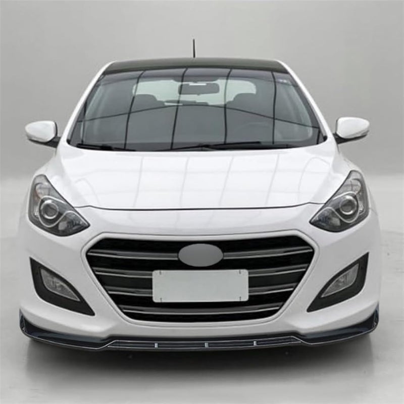 QASULER Front Bumper Lip Spoiler for Hyundai I30 MK2 MK2.5 - Image 2