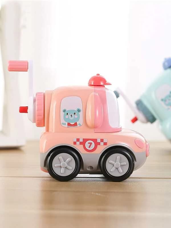 Crackles Cute Car Pencil Sharpener with Big Storage Capacity for Toddlers| School Stationery Gift for Kids- Assorted Colors., Pack of 1 - Image 4