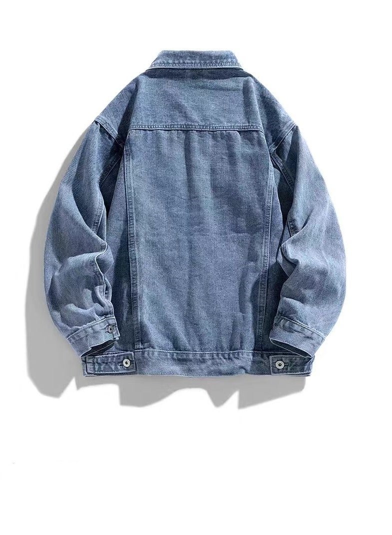 LEE Cowboy Jacket Casual Retro Washed Distressed Workwear Jacket  - Image 2