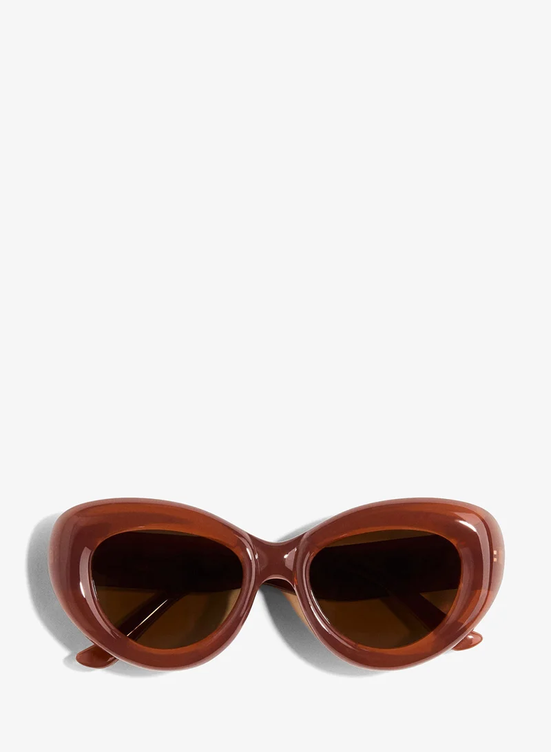 H&M Chunky polarised sunglasses