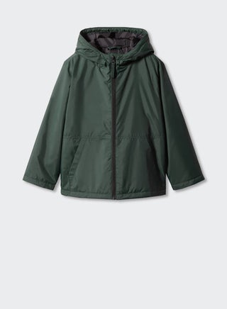 Kids Zip Through Hooded Jacket