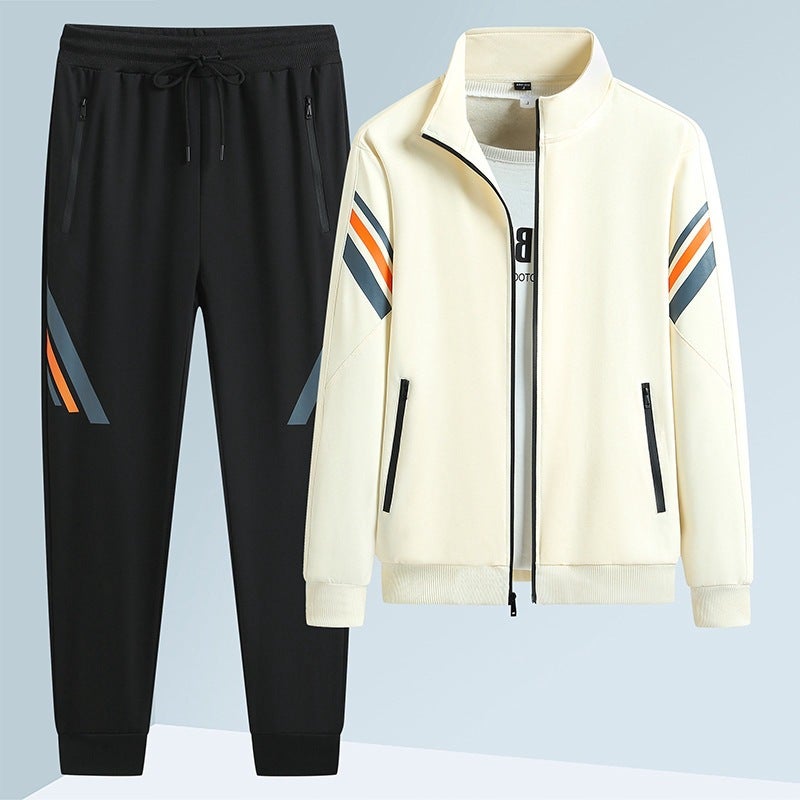 New 2024 Men'S And Women'S Cardigan Suit Youth Loose Casual Korean Sportswear Two-Piece Fashionable Style - Image 4
