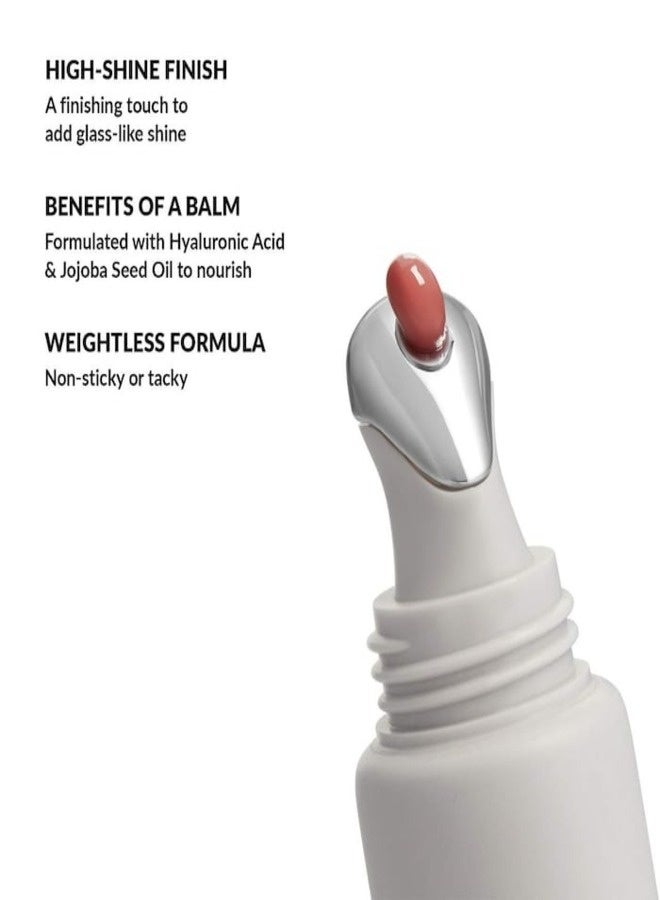 REFY Tinted Lip Gloss – Rosewood | Medium Warm Pink Shade, Hydrating Buildable Gloss, Sheer-to-Medium Coverage, High-Shine Finish, 13 mL / 0.44 fl oz - Image 5