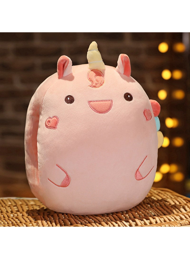 33 CM Cute Cartoon Unicorn Plush Toy Soft Stuffed Versatile Doll For Girls And Boys All Ages Gift - Image 3
