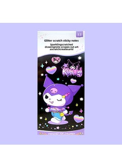 Kids Sparkle Scratch Art Notebooks DIY Kloomi Scratch Notes (OPP Bags)
