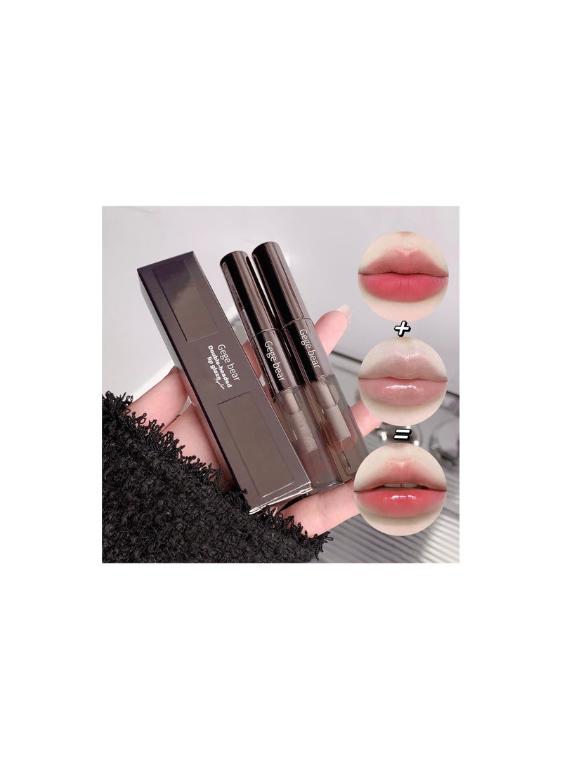 Double End-Lip Glaze  03 Longitudinal Dance