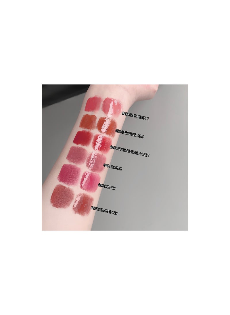 Double End-Lip Glaze  03 Longitudinal Dance