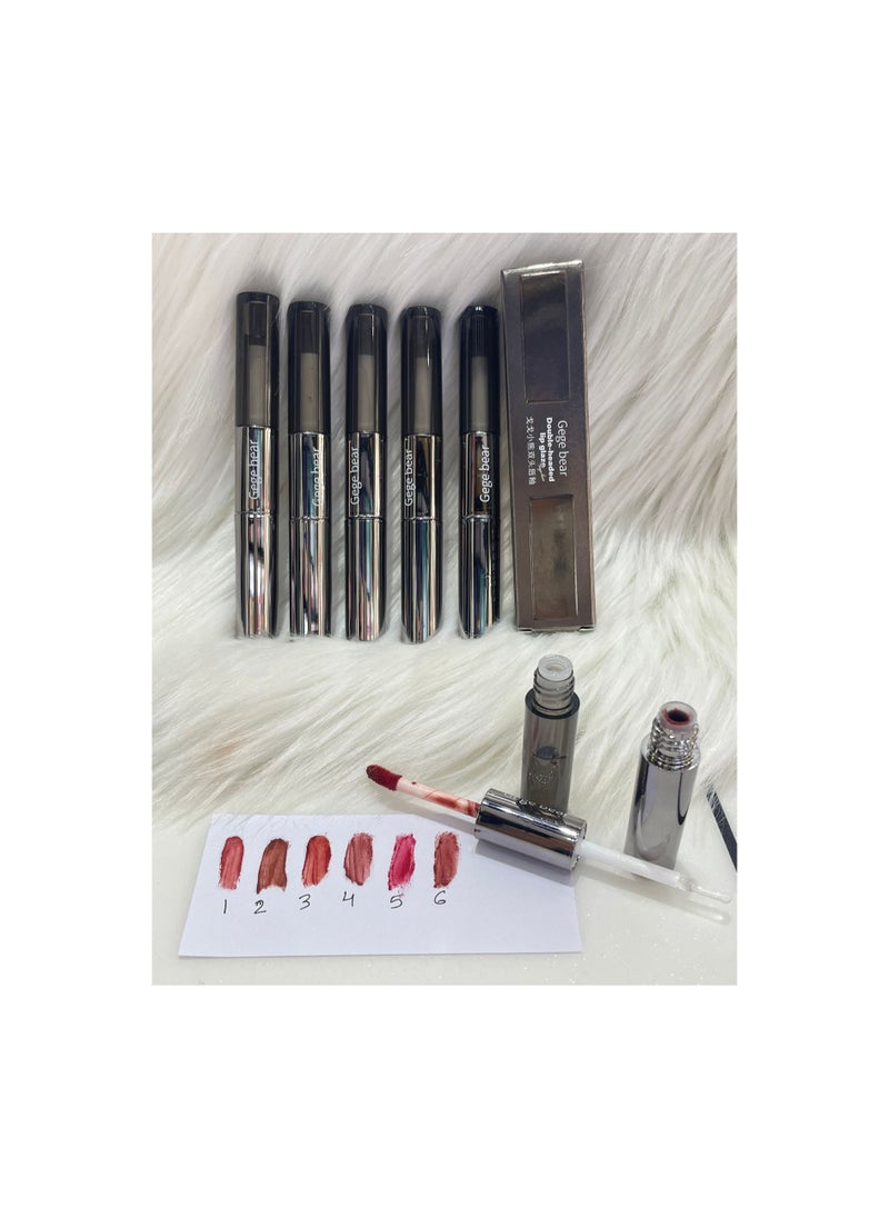 Double End-Lip Glaze  03 Longitudinal Dance