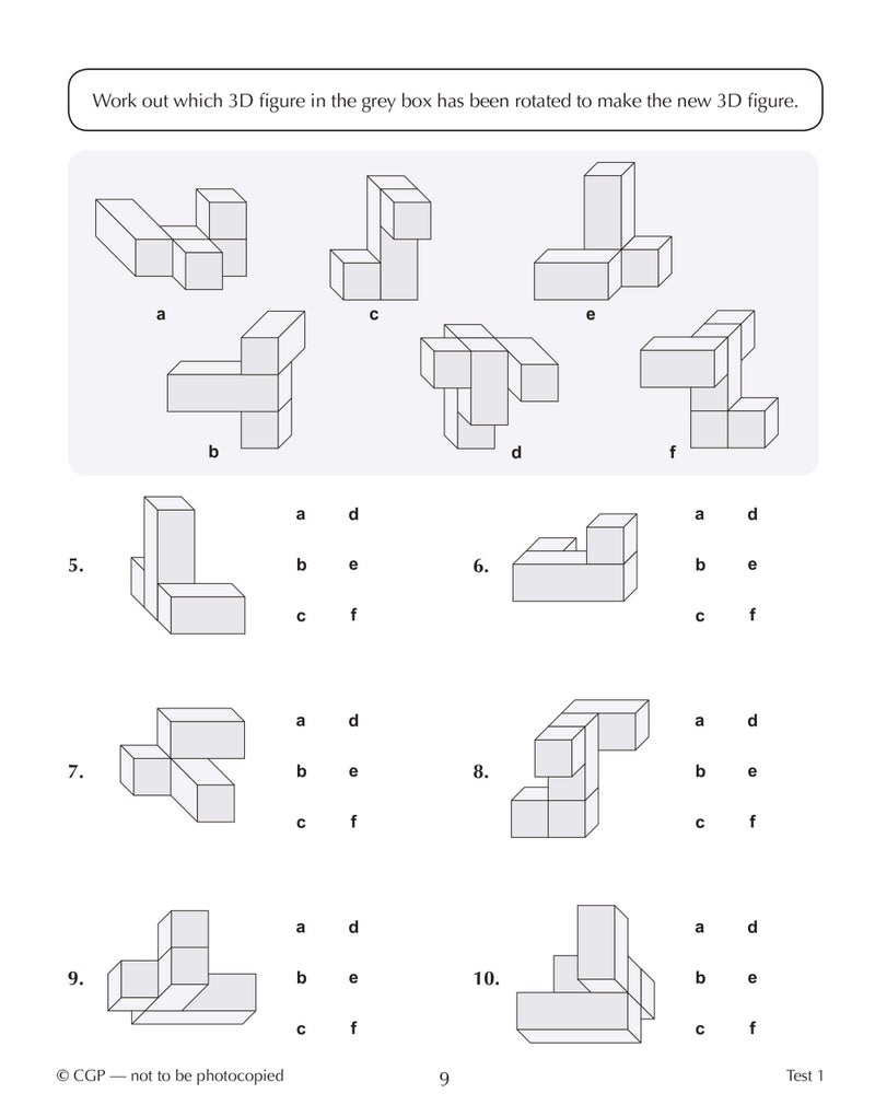 11+ CEM 10-Minute Tests: Non-Verbal Reasoning - Ages 10-11 Book 1 (with Online Edition)