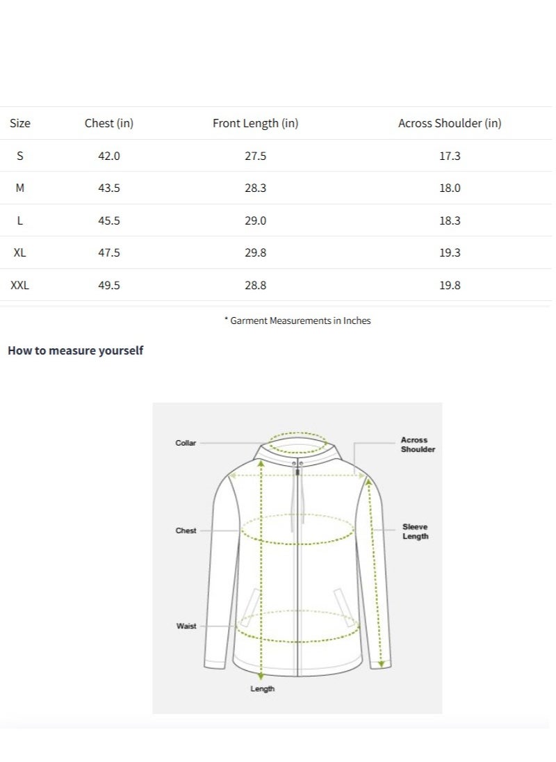 THE BEAR HOUSE Men's Lightweight Polyester Jacket with Multiple Pockets | Waterproof, Windproof, and Breathable | Casual and Outdoor Jacket for Hiking, Travel, and Everyday Wear |S to XXL|Blue  - Image 3
