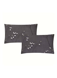 Hours comforter set with a durable and soft jacquard fabric and a modern and distinctive pattern that satisfies all tastes, 4 pieces, single size