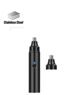 In Air Unisex Nose Hair Trimmer USB Charging Nostril Hair Removal with Spare Heads  - Image 1