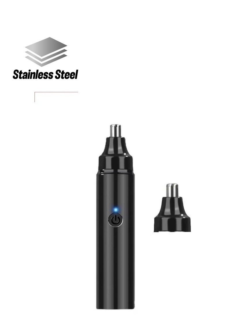 In Air Unisex Nose Hair Trimmer USB Charging Nostril Hair Removal with Spare Heads  - Image 1